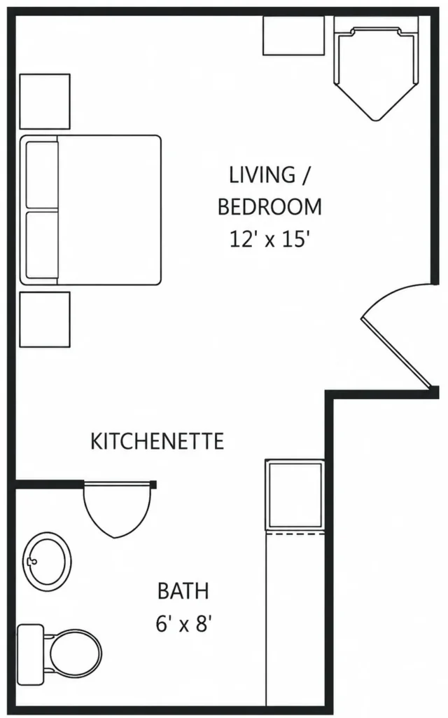Assisted Living Studio Floor